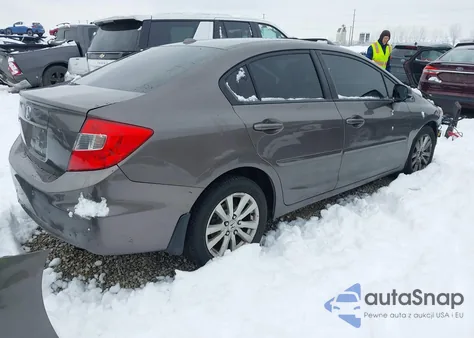 2012 Honda Civic Ex-L from USA, damaged, VIN 19XFB2F90CE012957